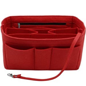 Felt insert bag organizer